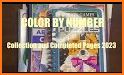 Coloring Book- by number related image