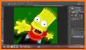 New Wallpaper Bart Art HD related image