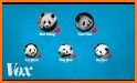 Cute Bamboo Panda Keyboard related image