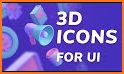 Flixy 3D - Icon Pack related image