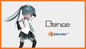 Dancing Girl MMD - Miku Live Anime|Camera AR Model related image