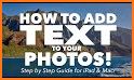 Add Text To Photo Editor related image