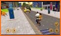 BMX Bicycle Taxi Driving City Passenger Simulator related image