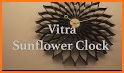 Sunflower Clock Live Wallpaper related image