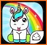 Unicorn Evolution - Idle Cute Clicker Game Kawaii related image