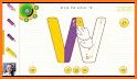 Toddler Phonics Games - Trace Number and Alphabets related image