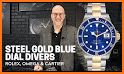 Golden Blue Watch related image