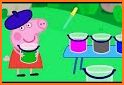 coloring peppa pig game related image