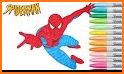 Superhero Coloring Book Pages: Kids Coloring Games related image