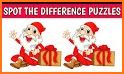 Spot The Difference Christmas : Xmas Puzzle related image