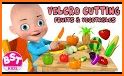 Coloring for kids Fruit and Vegetables related image