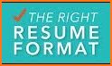 Resume Formats 2018 related image