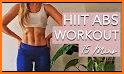 ABS Workout - Home Workout, Tabata, HIIT related image