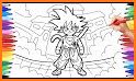 Saiyan Super Coloring Book related image