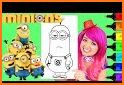 Coloring Minions Pages For Kids related image