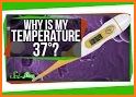 Body Temperature History : Thermometer Fever Diary related image