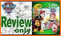 Coloring Book Paw Dogs Patrol related image