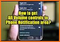 Quick Volume Control in notification bar related image