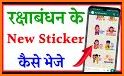 Raksha Bandhan Stickers - Rakhi Stickers 2020 related image