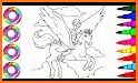 Horse Coloring Pages for kids related image