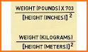 Body Mass Index & Ideal Weight Calculator related image