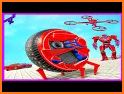 Spider Wheel Car Robot Game: Drone Robot Game 2021 related image