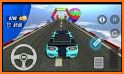 Superhero Mega Ramp Car Stunt - 3D Shooting Game related image