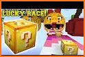 Lucky Blocks Race Minigame Map for MCPE related image