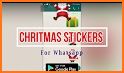 merry christmas stickers (santa  Stickers) related image