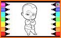 Boss Baby 2: Colouring Book related image