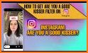 Kissing test : Are you a good kisser photo editoer related image