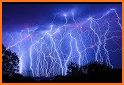 Sky Lightning Keyboard Background related image