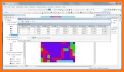 Area and distance measuring calculator & field map related image