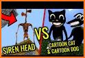 Cartoon Cat vs Cartoon Dog vs Siren Head Game related image