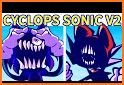 Horror Sonik Cyclops FNF Mod related image