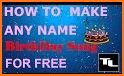 Birthday Song With Name - Wish Video Maker related image