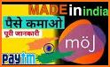 Moj - Indian short video app related image