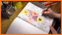 Adult Color by Number Book - Paint Flowers Pages related image