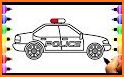 Vehicles Coloring Book related image