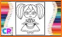 Poppy Coloring Kissy Playtime related image