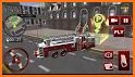 Flying Fire Truck Simulator-City Rescue Games 2020 related image