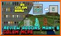 Many B Golem Mod for Minecraft PE related image