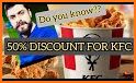 Food Coupons for KFC - Hot Discounts 🔥🔥 related image