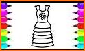 Dresses Coloring Pages ( Coloring Book For Kids ) related image