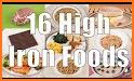 Iron Rich Food Recipes Offline: Healthy & Nutrient related image