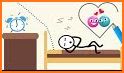 Love Cut Rope-Balls Puzzle Brain Draw Line Dots related image