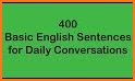 English Conversation & Daily conversation sentence related image