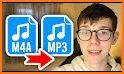 M4A to Mp3 Converter - M4b to mp3 - M4p to mp3 related image