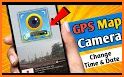 GPS Camera with Time Stamp related image