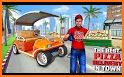 Smart Taxi Pizza Delivery Boy: New Driving Games related image